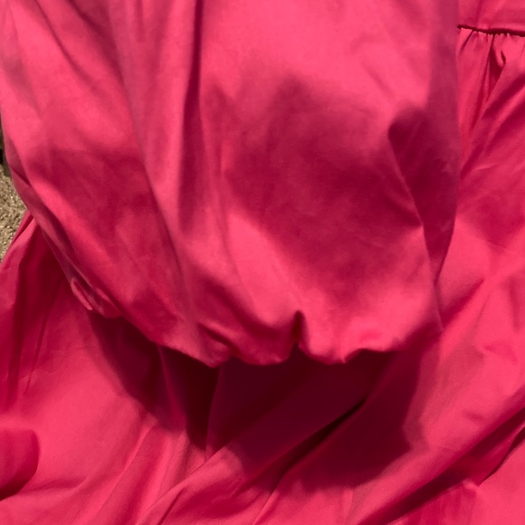 Chico's bahamian Pink short Dress with balloon sleeves, NWT - Picture 5 of 9